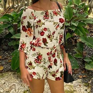 Floral Romper